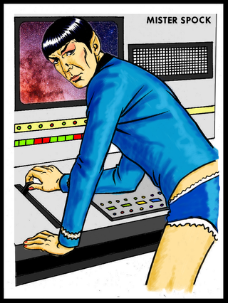 Illustration for article titled Star Trek Colouring Contest - WINNER